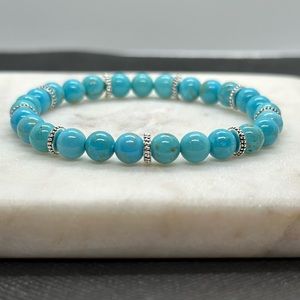 Turquoise healing crystal bracelet